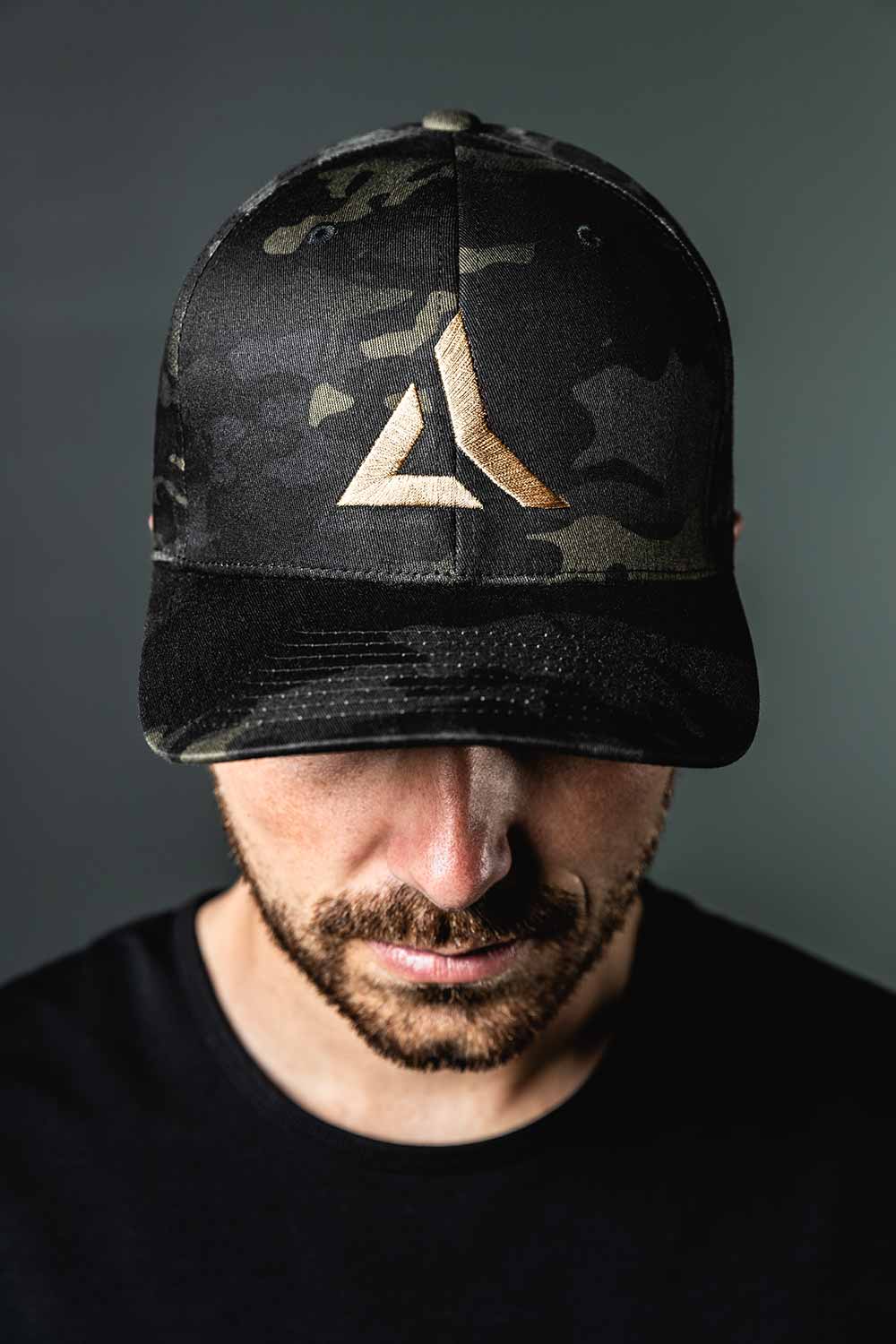 Radian Black Multicam Hat